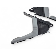Honda CR-Z CRZ 11-16 Center Console Cover Trim Panel Left/Right Set, 77272-SZT-G01ZA, E035, OEM, 2011, 2012, 2013, 2014, 2015, 2016