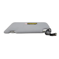 Honda CR-Z CRZ 11 Sun Shade Visor Left/Right Set Light Gray/Grey, E035, OEM, 2011