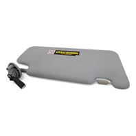 Honda CR-Z CRZ 11 Sun Shade Visor Left/Right Set Light Gray/Grey, E035, OEM, 2011