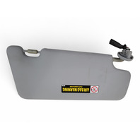 Honda CR-Z CRZ 11 Sun Shade Visor Left/Right Set Light Gray/Grey, E035, OEM, 2011