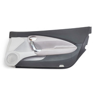 Honda CR-Z CRZ 11-12 Front Door Panel Lining Right/Passenger Black/Gray 83500-SZT-A12ZA, E035, OEM, 2011, 2012