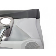 Honda CR-Z CRZ 11-12 Front Door Panel Lining Left/Passenger Black/Gray, 83550-SZT-A12ZA, E035, OEM, 2011, 2012