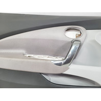 Honda CR-Z CRZ 11-12 Front Door Panel Lining Left/Passenger Black/Gray, 83550-SZT-A12ZA, E035, OEM, 2011, 2012