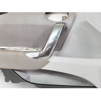 Honda CR-Z CRZ 11-12 Front Door Panel Lining Left/Passenger Black/Gray, 83550-SZT-A12ZA, E035, OEM, 2011, 2012