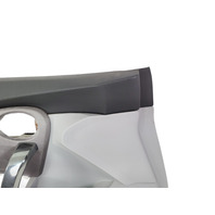 Honda CR-Z CRZ 11-12 Front Door Panel Lining Left/Passenger Black/Gray, 83550-SZT-A12ZA, E035, OEM, 2011, 2012
