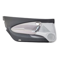 Honda CR-Z CRZ 11-12 Front Door Panel Lining Left/Passenger Black/Gray, 83550-SZT-A12ZA, E035, OEM, 2011, 2012