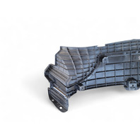 Honda CR-Z CRZ 11-12 Under Bumper Cover Plastic Air Guide Splash Shield, E035, OEM, 2011, 2012