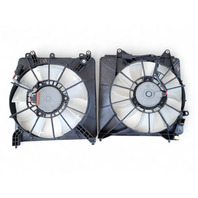 Honda CR-Z CRZ 11-16 A/C Radiator Cooling Fan Set w/ Shroud, E035, OEM, 2011, 2012, 2013, 2014, 2015, 2016