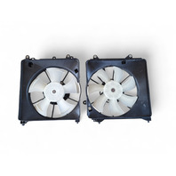 Honda CR-Z CRZ 11-16 A/C Radiator Cooling Fan Set w/ Shroud, E035, OEM, 2011, 2012, 2013, 2014, 2015, 2016