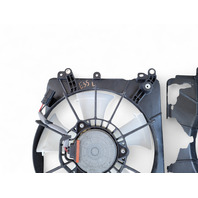 Honda CR-Z CRZ 11-16 A/C Radiator Cooling Fan Set w/ Shroud, E035, OEM, 2011, 2012, 2013, 2014, 2015, 2016