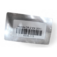 Honda CR-Z CRZ 11 Engine Bay Wire Harness Wiring Tabs Right/Left Set, A/T 1.5L, 32120-SZT-A40, 32100-SZT-A20, E035, OEM, 2011