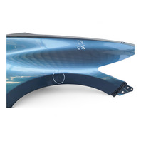 Honda CR-Z CRZ 11-16 Fender Panel, Front Right/Passenger Blue 60210-SZT-G90ZZ, E035, OEM, 2011, 2012, 2013, 2014, 2015, 2016