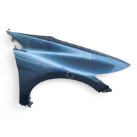 Honda CR-Z CRZ 11-16 Fender Panel, Front Right/Passenger Blue 60210-SZT-G90ZZ, E035, OEM, 2011, 2012, 2013, 2014, 2015, 2016