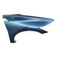 Honda CR-Z CRZ 11-16 Fender Panel, Front Right/Passenger Blue 60210-SZT-G90ZZ, E035, OEM, 2011, 2012, 2013, 2014, 2015, 2016