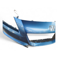 Honda CR-Z CRZ 11-12 Front Bumper Cover Assembly Blue, 04711-SZT-A90ZZ, E035, OEM, 2011, 2012