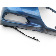 Honda CR-Z CRZ 11-12 Front Bumper Cover Assembly Blue, 04711-SZT-A90ZZ, E035, OEM, 2011, 2012