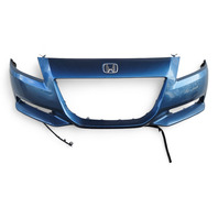 Honda CR-Z CRZ 11-12 Front Bumper Cover Assembly Blue, 04711-SZT-A90ZZ, E035, OEM, 2011, 2012