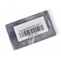 Honda CR-Z CRZ 11-12 Under Engine Cover Plastic Splash Shield 74111-TM8-A00, E035, OEM, 2011, 2012
