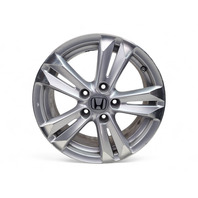 Honda CR-Z CRZ 11-12 Alloy Wheel 10 Spoke 16x6, #1, 42700-SZT-A91, E035, OEM, 2011, 2012