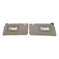 Honda Element 07-10 Sun Shade Visor Sun visor Left/Right Set Tan 83230-SCV-A31ZB, E036, OEM, 2007, 2008, 2009, 2010