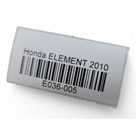Honda Element 09-11 EX Wheel Controls Cruise Button Volume Switch Grey Set 78501-SCV-A51ZA, E036, OEM, 2009, 2010, 2011