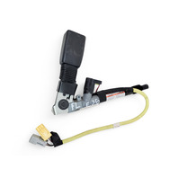 Honda Element 07-11 EX Seat Belt Buckle Left/Driver Black 04816-SCV-L00ZA, E036, OEM, 2007, 2008, 2009, 2010, 2011