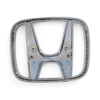 Honda Element 03-11 Emblem Logo "H" Rear Trunk 75701-SCV-A01, E036, OEM, 2003, 2004, 2005, 2006, 2007, 2008, 2009, 2010, 2011