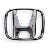 Honda Element 03-11 Emblem Logo "H" Rear Trunk 75701-SCV-A01, E036, OEM, 2003, 2004, 2005, 2006, 2007, 2008, 2009, 2010, 2011