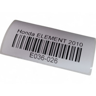 Honda Element 09-11 Overhead Console Map Light Panel Gray 83255-SCV-A04ZC, E036, OEM, 2009, 2010, 2011