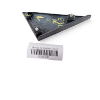 Honda Element 09-11 Front Pillar Corner Garnish Metallic, Right Side 75490-SCV-A00ZX, E036, OEM, 2009, 2010, 2011