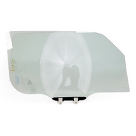 Honda Element 03-11 Front Door Glass Window Left/Driver 73350-SCV-A00, E036, OEM, 2003, 2004, 2005, 2006, 2007, 2008, 2009, 2010, 2011