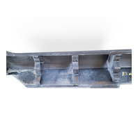 Honda Element 09-11 Rocker Panel Molding Right/Passenger Front/Rear Textured, E036, OEM, 2009, 2010, 2011