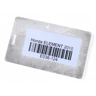 Honda Element 07-11 Radiator Cooling, 19010-PZD-A62, E036, OEM, 2007, 2008, 2009, 2010, 2011