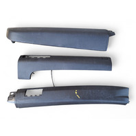 Honda Element 05-11 Roof Panel Molding Right/Passenger Set of 3 Black 75210-SCV-A01ZC, E036, OEM, 2005, 2006, 2007, 2008, 2009, 2010, 2011