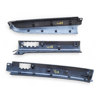 Honda Element 05-11 Roof Panel Molding Left/Driver Set of 3 Black, E036, OEM, 2005, 2006, 2007, 2008, 2009, 2010, 2011