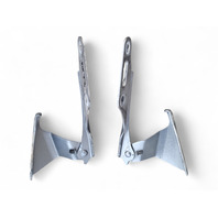 Honda Element 03-11 Hood Hinges Left/Right Grey Set, E036, OEM, 2003, 2004, 2005, 2006, 2007, 2008, 2009, 2010, 2011