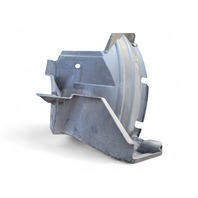 Honda CR-Z CRZ 11-15 Rear Left/Driver Side Fender Liner 74591-SZT-A02, E037, OEM, 2011, 2012, 2013, 2014, 2015