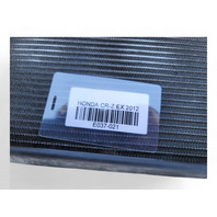 Honda CR-Z CRZ 11-16 A/C Condenser, 80100-SZT-G01, E037, OEM, 2011, 2012, 2013, 2014, 2015, 2016