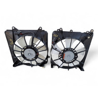 Honda CR-Z CRZ 11-16 A/C Radiator Cooling Fan Set w/ Shroud, E037, OEM, 2011, 2012, 2013, 2014, 2015, 2016