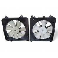 Honda CR-Z CRZ 11-16 A/C Radiator Cooling Fan Set w/ Shroud, E037, OEM, 2011, 2012, 2013, 2014, 2015, 2016