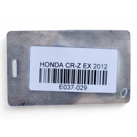 Honda CR-Z CRZ 11-12 Rocker Panel Molding Left/Driver, Silver Metallic, 71850-SZT-G01, E037, OEM, 2011, 2012