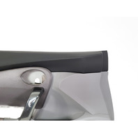 Honda CR-Z CRZ 11-12 Front Door Panel Lining Left/Passenger Black/Gray, 83550-SZT-A12ZA, E037, OEM, 2011, 2012