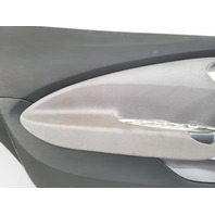 Honda CR-Z CRZ 11-12 Front Door Panel Lining Left/Passenger Black/Gray, 83550-SZT-A12ZA, E037, OEM, 2011, 2012