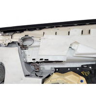 Honda CR-Z CRZ 11-12 Front Door Panel Lining Left/Passenger Black/Gray, 83550-SZT-A12ZA, E037, OEM, 2011, 2012