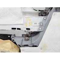 Honda CR-Z CRZ 11-12 Front Door Panel Lining Right/Passenger Black/Gray 83500-SZT-A12ZA, E037, OEM, 2011, 2012