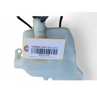 Honda CR-Z CRZ 11-16 Windshield Washer Tank Bottle With Pump, 76841-SZT-305, E037, OEM, 2011, 2012, 2013, 2014, 2015, 2016