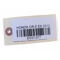 Honda CR-Z CRZ 11-12 Fuel Gas Pump Assembly 1.5L 4 Cylinder, 17045-SZT-L00, E037, OEM, 2011, 2012