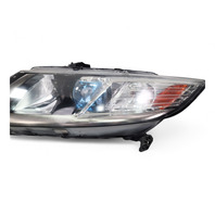Honda CR-Z CRZ 11-12 Headlight Head Light Lamp Left/Driver 33151-SZT-A13, E037, OEM, 2011, 2012