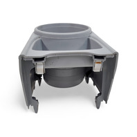 Honda CR-Z CRZ 12-15 Center Console Rear Cup Holder,  83405-SZT-G01ZB, E037, OEM, 2012, 2013, 2014, 2015
