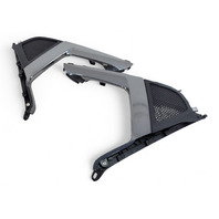 Honda CR-Z CRZ 11-16 Center Console Cover Trim Panel Left/Right Set, 77272-SZT-G01ZA, E037, OEM, 2011, 2012, 2013, 2014, 2015, 2016